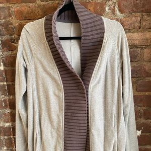 Gray Lululemon cowl neck sweater!